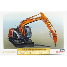 Hasegawa 66109 1/35 Ölçek, Hitachi Construction Machinery Excavator Zaxis 135us Hydraulic Breaker, Plastik Model Kiti