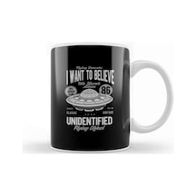 I Want To Believe Ufo Kupa Bardak Porselen Karışık