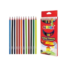 Globox Kuru Boya Uzun 12 Renk 6897 Çok Renkli