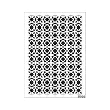 Ardışık Desen Stencil Şablon 25X35 R-038