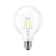 Tr G95 Rustik Led Ampül, Şeffaf Camlı, Sarı Işık, E27 Duy Diğer