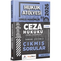 Dizgi Kitap 2026 Hukuk Atölyesi Hmgs Hakimlik Ceza Hukuku Genel Hükümler Çıkmış Sorular