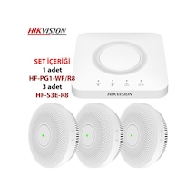 Hikvision Hf-ks1-wf/r8 Kablosuz Yangın Alarm Kontrol Seti Rf + Wi-fi