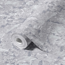 Adawall Roka 23103-4 Mermer Desenli Düz Sade Duvar Kağıdı