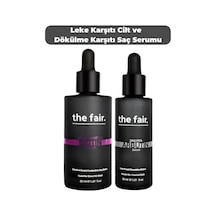 the fair. Arbutin Cilt Tonu Eşitleyici Serum 30 ML + Drone-Targeted Biotin Dökülme Önleyici Saç Serumu 30 ML