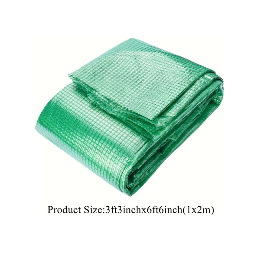 Willowhaven 1 Adet Yeşil Ağır Hizmet Branda 12x8ft Uv Dayanımlı Su Geçirmez Polyester Örtü