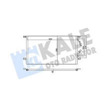Renault Laguna 1 Klima Radyatoru 1.9 1998-2001 Kale 342825