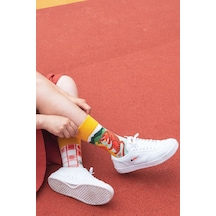 Nike Court Vintage Prm Leather Sneaker Gerçek Deri Beyaz Günlük Spor Ayakkabı Beyaz
