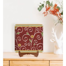Bk Gift Retro Masif Tasarımlı Ahşap Standlı Puzzle Çerçeve-1