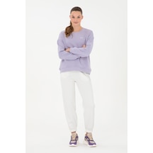 U.S. Polo Assn. Kadın Ekru Jogger Eşofman Altı 50294753-VR019