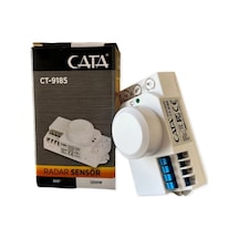 Ct-9185 360 Derece Radar Hareket Sensör 1200w