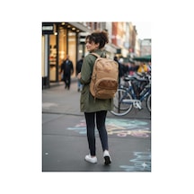 Old Cotton Cargo New Komor Bag Sırt Çantası Kamel