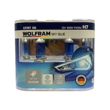 Wolfram 12v H7 Ampul 100w Beyaz Işık 5500k 2 Ad