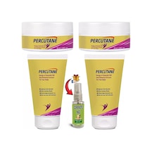 Percuadet 2 Şer Adet Kapsikum Meyvesi Oleoresini Arnika Montana Çiçeği Dulavratotu Kremi Tüp + Kavanoz 50 Ml + Çörekotu Yağı