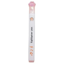 Pati Tasarımlı Mini Fosforlu Kalem-6 Pembe
