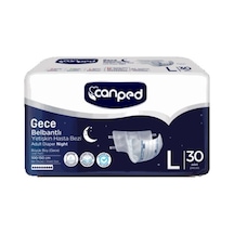 Belbantlı Yetişkin Hasta Bezi Gece L 30lu 100-150 Cm L