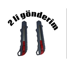 2 Adet Maket Bıçağı Sert Plastik