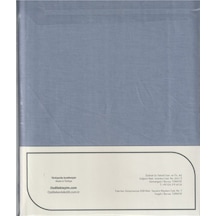 Çarşaf Fitted Yastıklı Ranforce 160 200 Buzmavi Colourıst Mavi