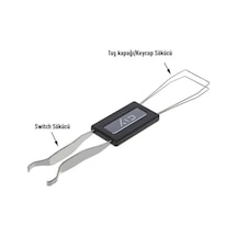Spelt Mekanik Klavye Switch Ve Tuş Kapağı Sökme Aparatı