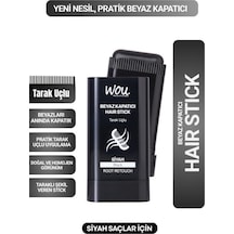 Wou Beyaz Kapatıcı Tarak Uçlu Hair Stick 15 Gr Siyah