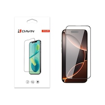 iPhone Uyumlu 16 Pro Max 5d Hayalet Privacy Lüx Dayanıklı Cam Ekran Koruyucu