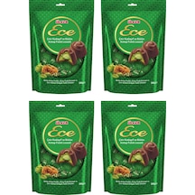 Ülker Ece İkramlık Çıtır Kadayıf Ve Bütün Antep Fıstıklı Çikolata 300 Gr X 4 Adet
