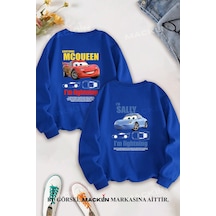 Sevgili Çift Kombin Şimşek Mcqueen Ve Sally Sırt Baskılı Bisiklet Yaka Sweatshirt 2li Set Takım Mavi Mck1336 Mavi Sevgili Çift Kombin Şimşek Mcqueen Ve Sally Sırt Baskılı Bisiklet Yaka Sweatshirt 2li Set Takım Mavi Mck1336 Mavi