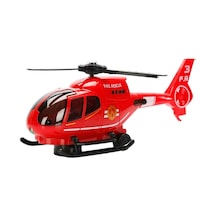Sesli Ve Işıklı Projeksiyonlu İtfaiye Helikopteri 30 Cm