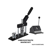 44mm Manuel Buton Makinası Seti Vg44mbmst