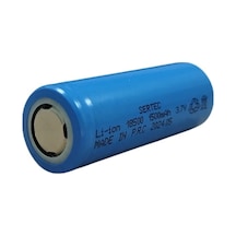 Büro Ev Ofis İçin 3.7v Li-ion 18500 1500mah 10c Şarjlı Pil