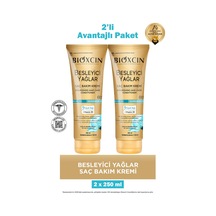 Bioxcin Besleyici Yağlar Saç Bakım Kremi 250 Ml 2 Adet