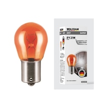 Ampül Py21w 24v 21w 93 Yan Tırnak Sarı Uzun Ömürlü 10 Adet - Wolfram 34797