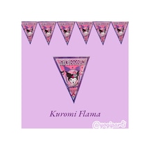 Kuromi İyiki Doğdun Yazılı Flama Doğum Günü Süsü Diğer