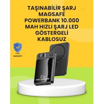 Manyetik Ve Hızlı Kablosuz Şarj Güç Bankası Powerbank Diğer