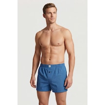 Cacharel Poplin Erkek Boxer 1113/nokta Kare Saks