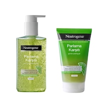 Neutrogena Parlama Karşıtı Peeling ve Temizleme Jeli 2li Set