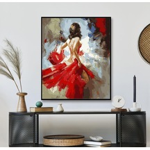 Nü Figür El Yapımı Yağlı Boya Tablo 95x110cm