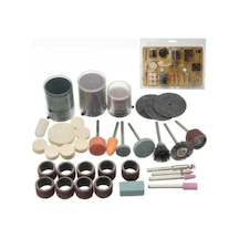 Sega 105 Parça Taşlama Zımpara Dremel Gravür Oyma Aksesuar   Set