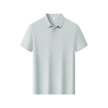 New Performance.arw86193.serintutan-antibakteriyel-yüksek Kalite.çıtçıtlı Polo T.shirt Yeşil