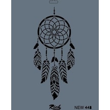 Mey İthalat Rich New Seri N-448 Stencil 35x25 Cm 1