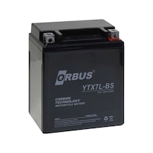 Orbus 12v 7ah Yüksek Akü-ytx7l Ebatlar:113 X 70 X 132mm Orbus Motosiklet Aküsü
