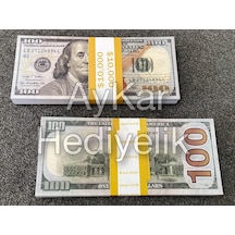100 Adet Geçersiz Oyuncak Dizi Ve Film Çekimleri İçin Paralar 100 Dolar