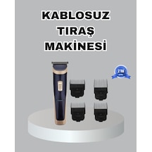 Northcity Kablosuz Sessiz Tıraş Makinesi 1-12mm Çelik Bıçaklı Unisex Model