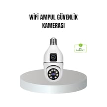 Wifi Ampul Güvenlik Kamerası 1080p Full Hd Gece Görüşlü Ve Hareket Algılamalı