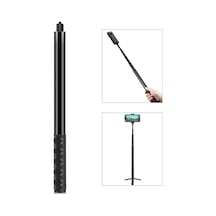 Sones Puluz 150cm Metal Selfie Çubuğu Monopod Insta360 One Rs / X2 / X3 / X4 İçin