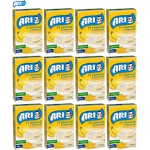 Arı Mama Pirinç Unu 200Gr Sütlü-Muzlu 12 Vitminli 6 Minarelli (12