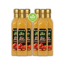 Elma Sirkesi 6x500 Ml - %100 Katkısız Doğal Geleneksel Ev Yapımı