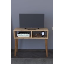 Retro Tv Sehpası Ünitesi- Meşe