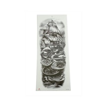 Gemi Tattoo Kol Dövme Sticker
