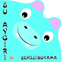 Şekilli Boyama Su Aygırı
